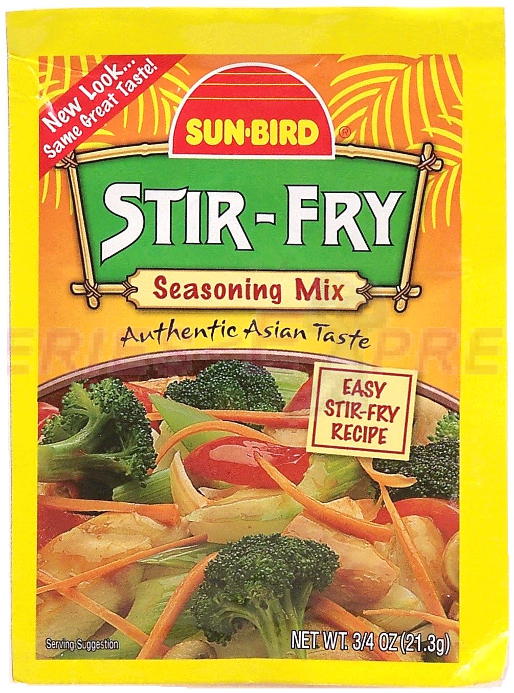 Sunbird  stir-fry authentic oriental seasoning dry mix Full-Size Picture